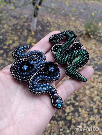 Брошь Змея. Символ 2025 года