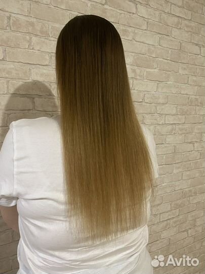 Коррекция наращённых волос