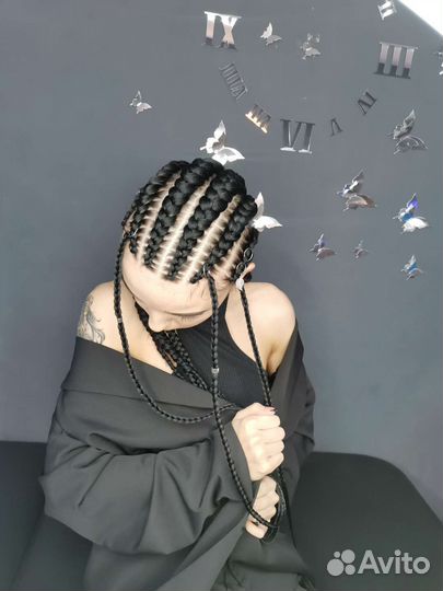 Афрокосы, брейды, косички