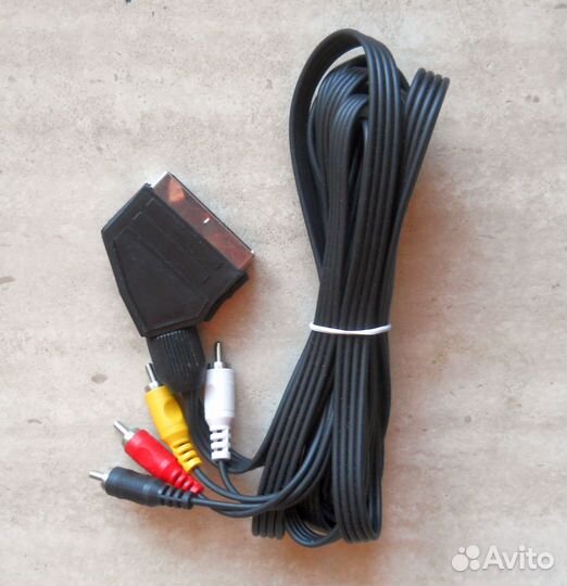 Кабель скарт-4 тюльпана