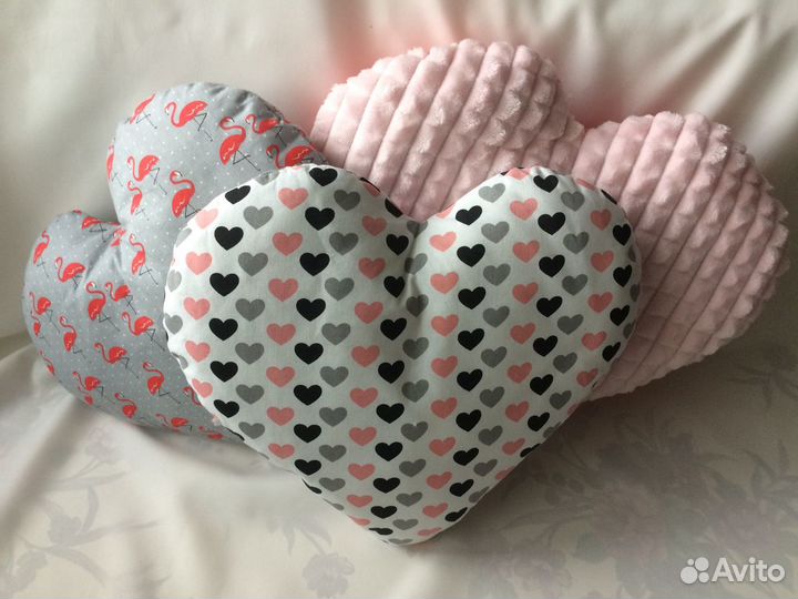 Подушки сердечка