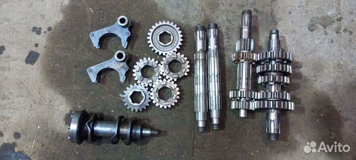 Запчасти кпп cz 125
