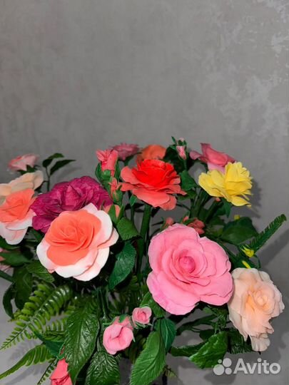 Цветы ручной работы