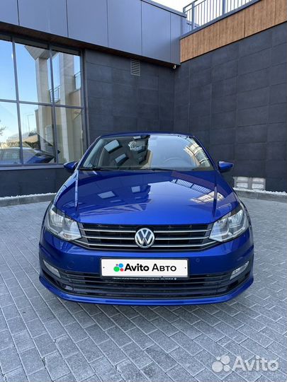 Volkswagen Polo 1.6 AT, 2018, 125 000 км