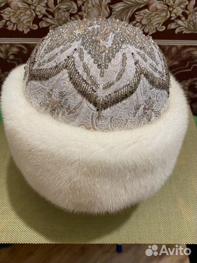 Шапка норковая Боярка