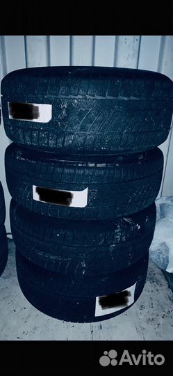 Porsche оригинальные диски на зимней резине. Экспл