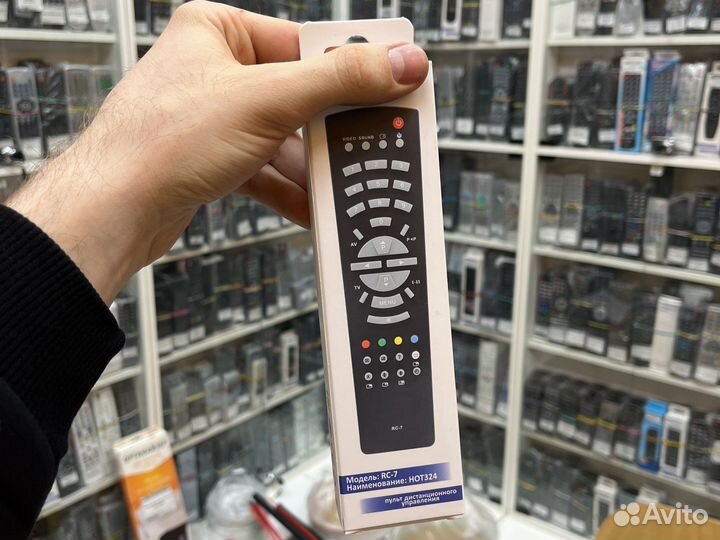 Пульт ду Rubin RC-7 TV (черный)