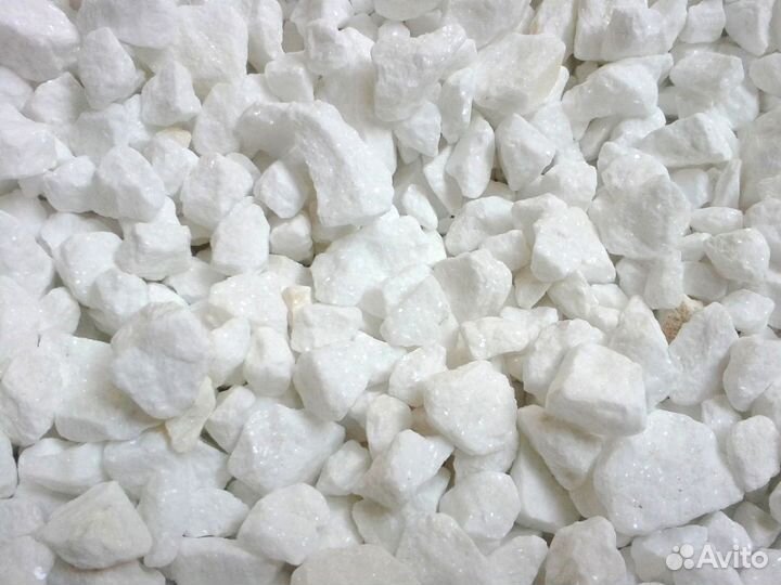 Мраморная крошка белая