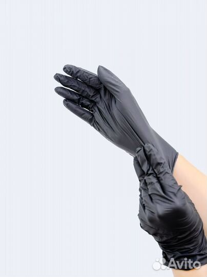 Перчатки нитриловые 50 пар/уп