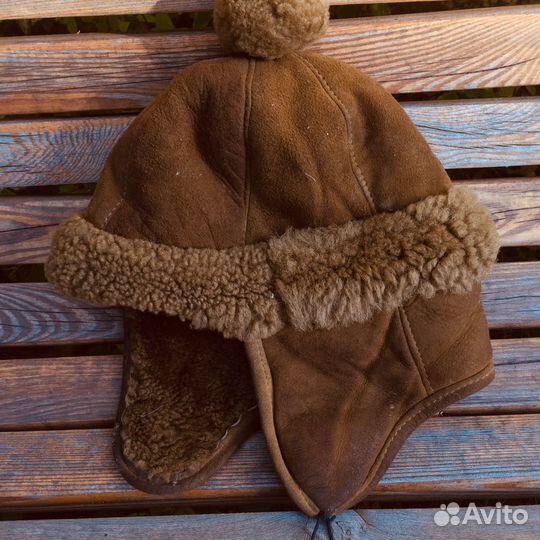 Шапка для девочки натуральный мех