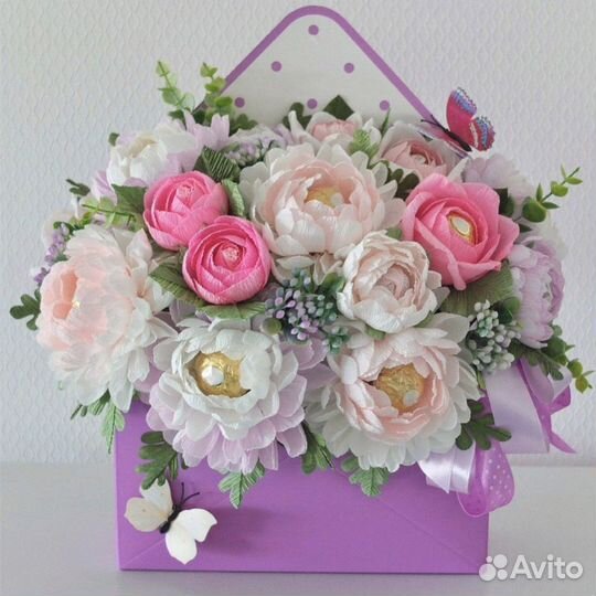 Букет в конверте