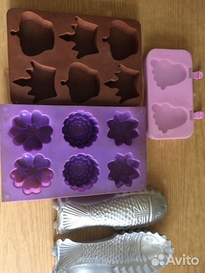 Формочки для выпечки и мороженного