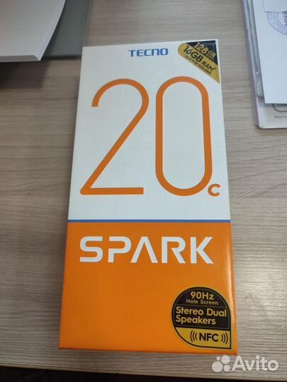 TECNO Spark 20с, 8/128 ГБ