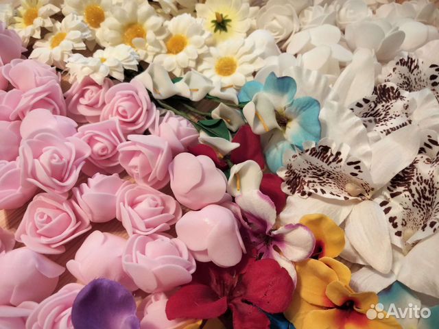 Искусственные цветы хризантема/роза