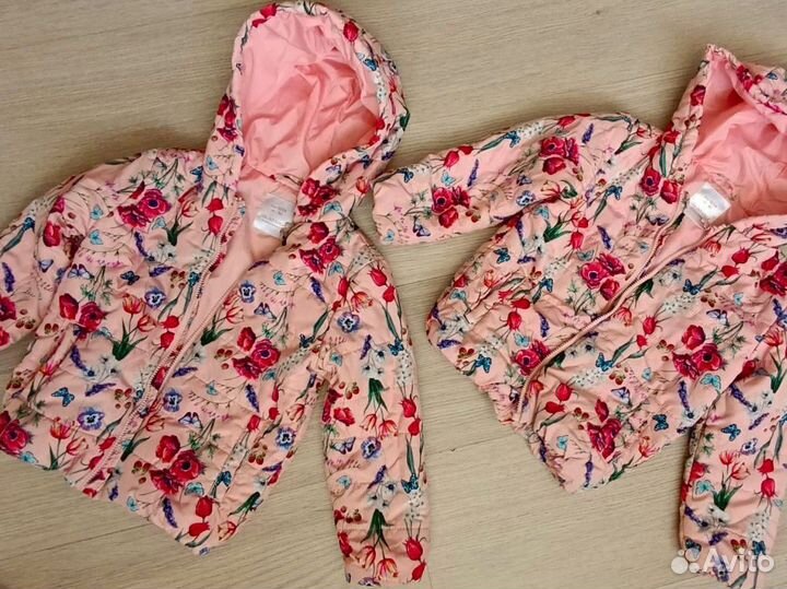 Куртки демисезонные для двойни
