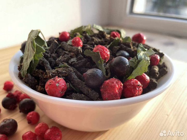 Иван-чай «Смородиновый» 0,5кг, ягоды, крафтовый