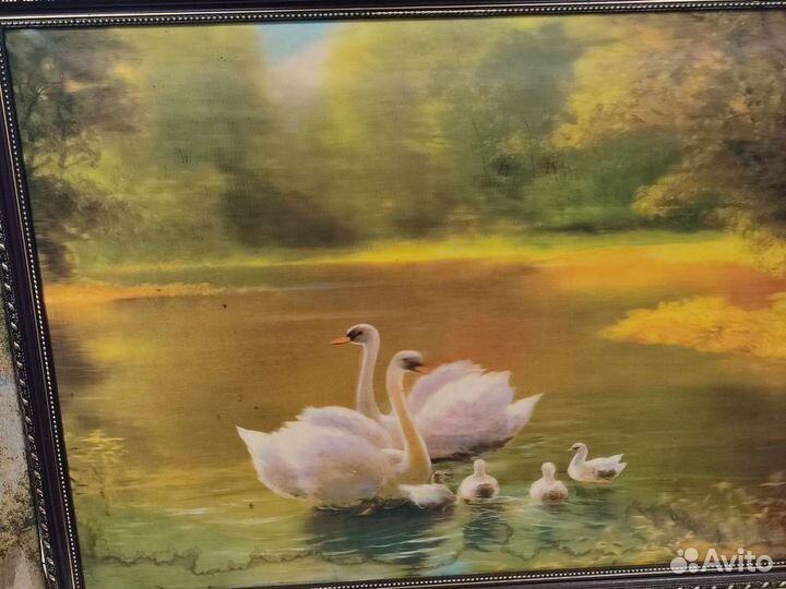 Большая объёмная картина