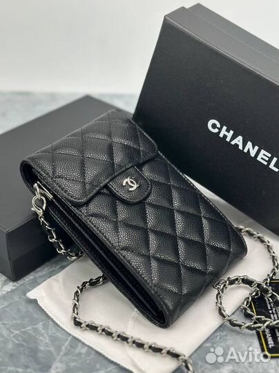 Сумка чехол для телефона Chanel