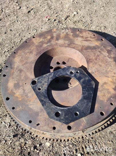 Стартер с переходной плитой и маховиком мтз