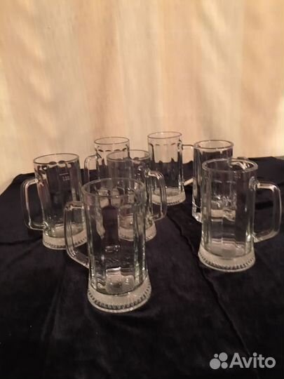 Пивные бокалы и кружки
