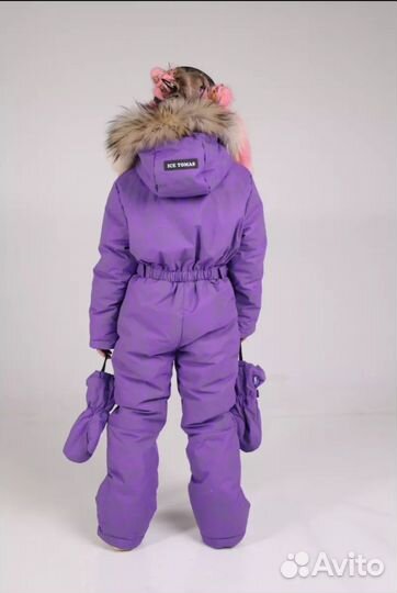 Зимний комбинезон для девочки