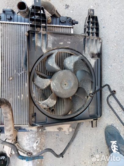 Диффузор вентилятора в сборе Авео 101 л.с f14d4