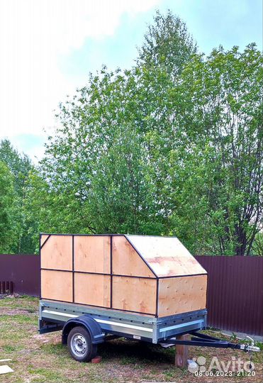 Продам прицеп бу для легкового автомобиля