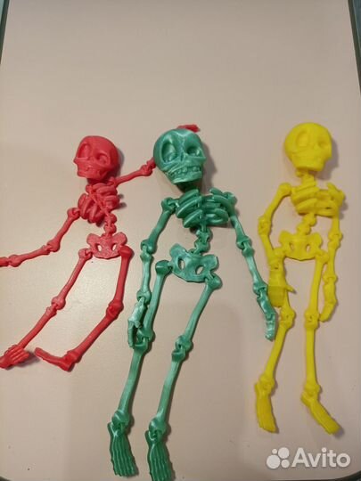 Скелет, подвижная игрушка