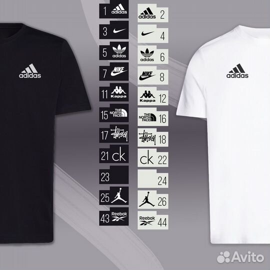 Calvin Klein и другие футболки