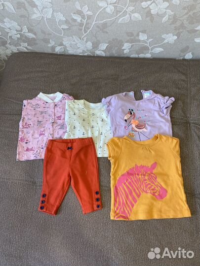 Вещи на девочку от 0+ до 12 мес