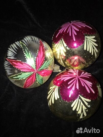 Игрушки ёлочные СССР 50-60годы