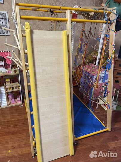 Шведская стенка деревянная бу