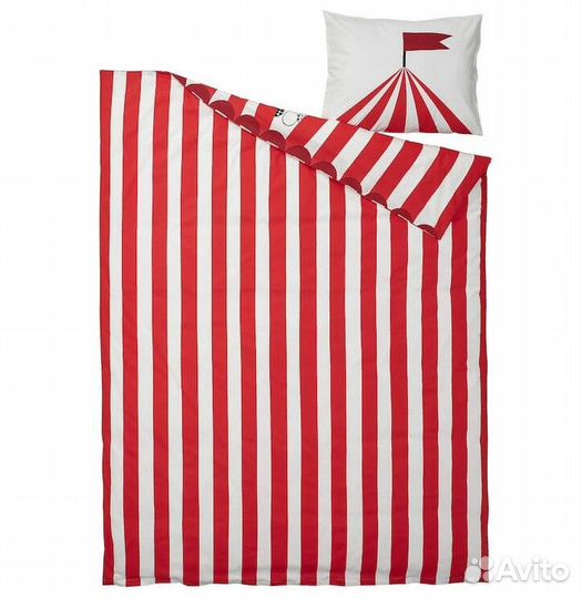 Детское постельное белье цирк икея busenkel Новое
