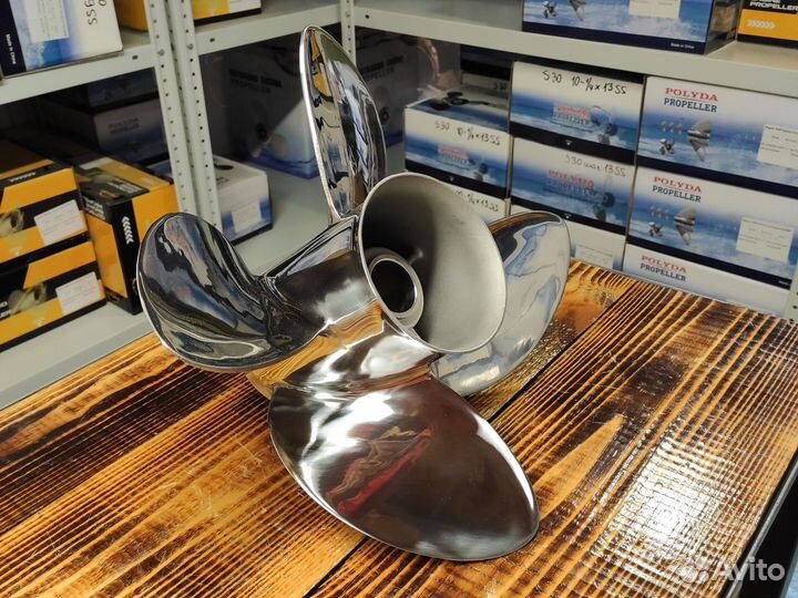 Гребной винт 150-300 л.с.; 4x14-1/4x17, сталь