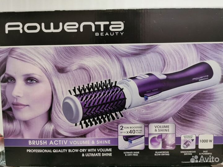 Фен-щетка Rowenta Brush activ
