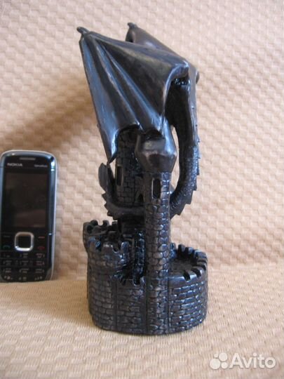 Деревянная статуэтка - Дракон № 10