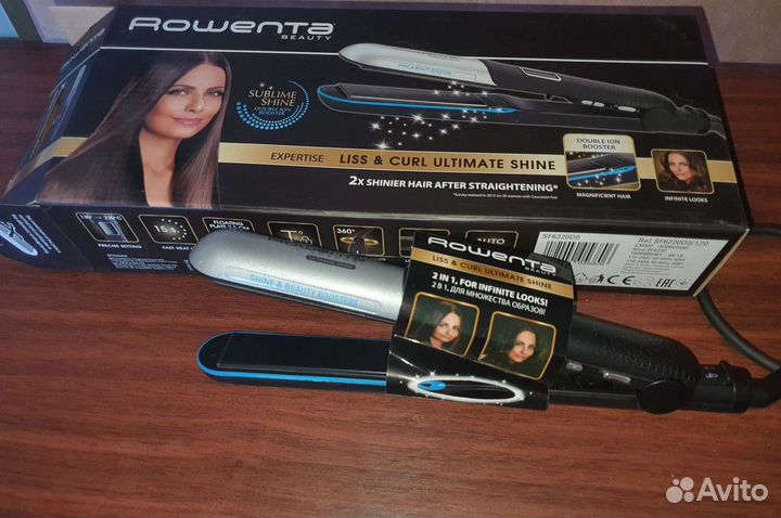 Выпрямитель для волос rowenta