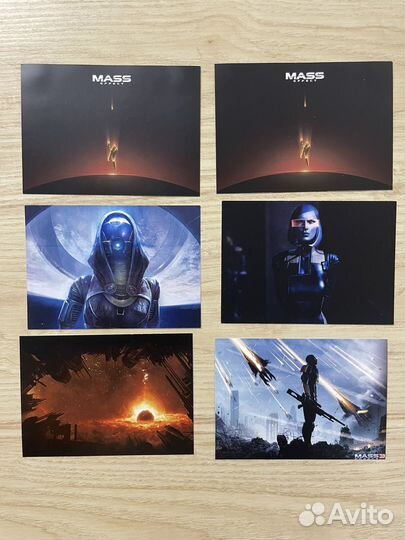 Mass Effect, карточки