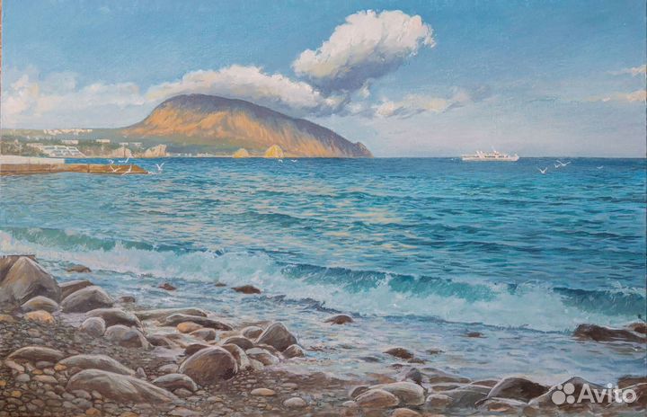 Картина маслом на холсте пейзаж