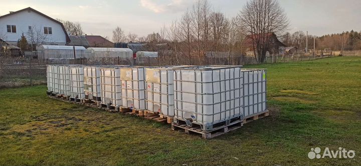 Бочка б/у 1000л для технических нужд. Еврокуб