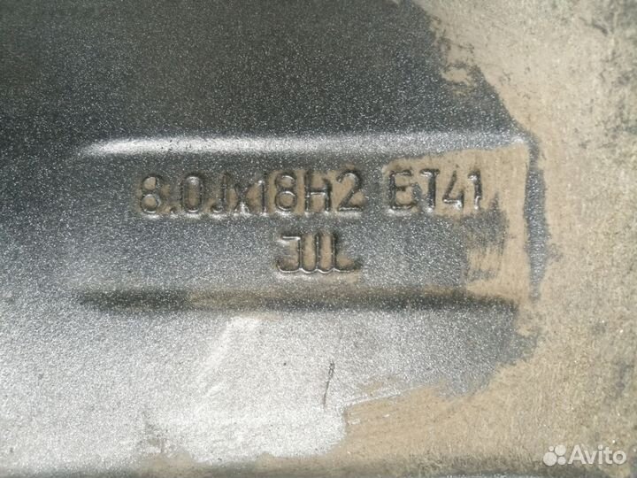 Диск R 18 Audi. 1 штука