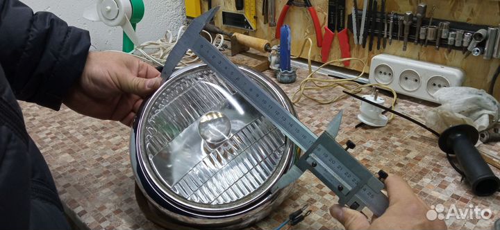 Фара круглая на советский автомобиль