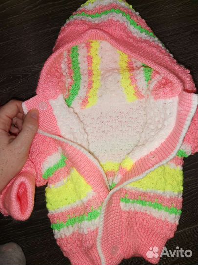 Костюм вязаный детский