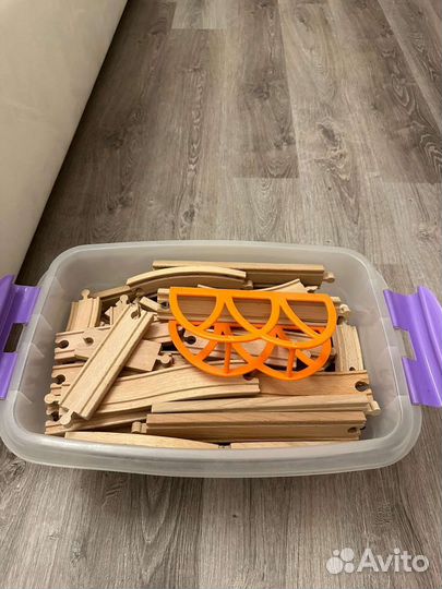 Деревянная железная дорога IKEA