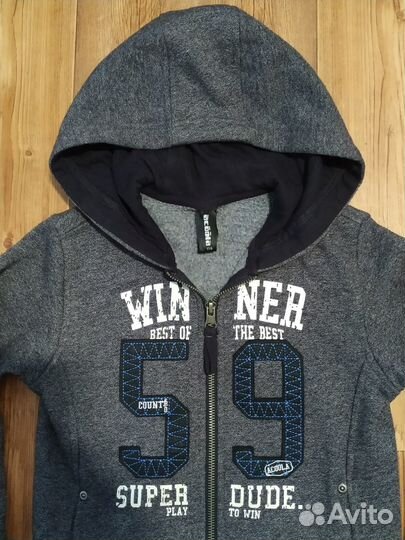 Толстовка для мальчика на рост 116
