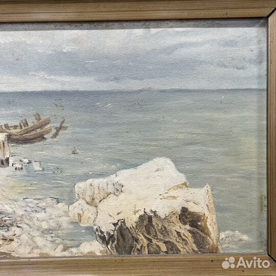 Картина маслом в раме