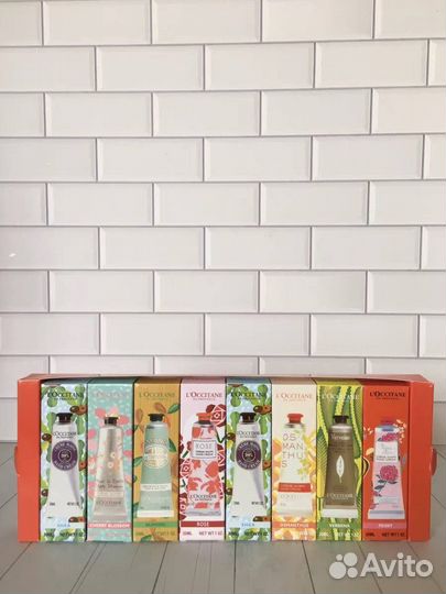 Loccitane набор 7шт крем новый