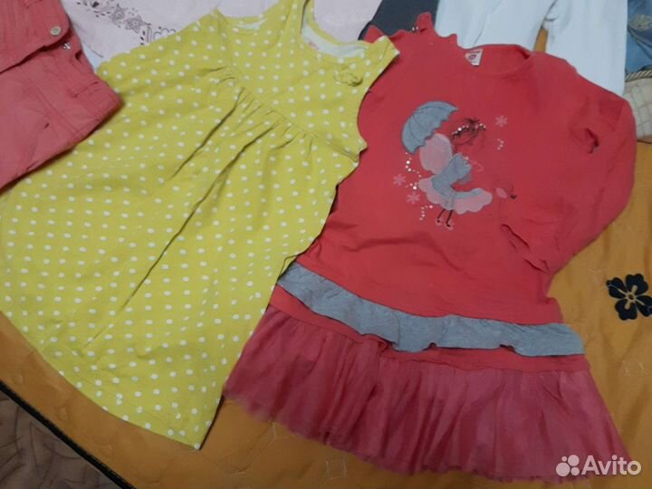 Вещи пакетом на девочку 3-5 лет