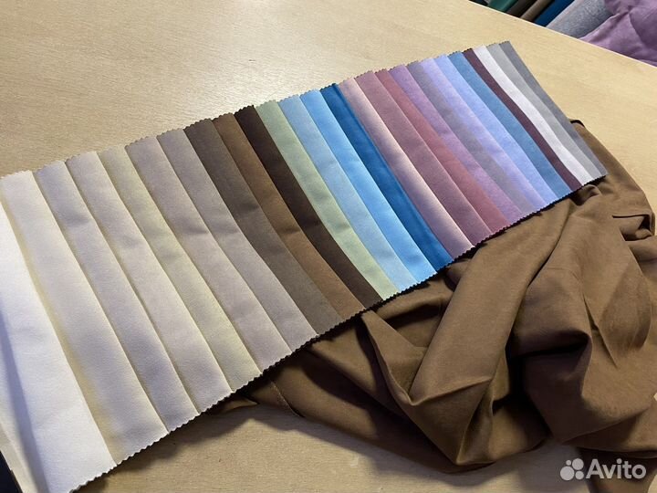 Шторы замша