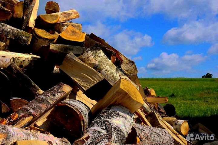 Дрова чурками